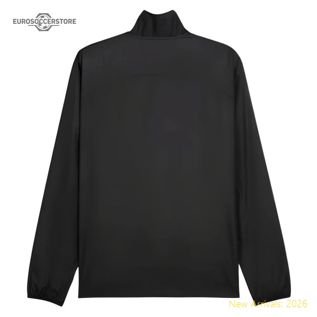 2024-2025 Egypt Prematch Woven Jacket (Black)-Football Shirts Shop
