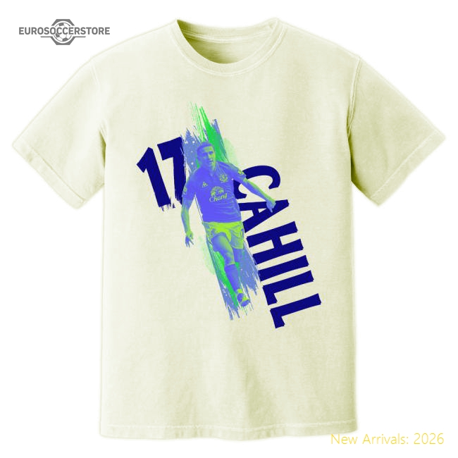 Tim Cahill Everton Premier League Legend T-Shirt (White)-Football Shirts Shop