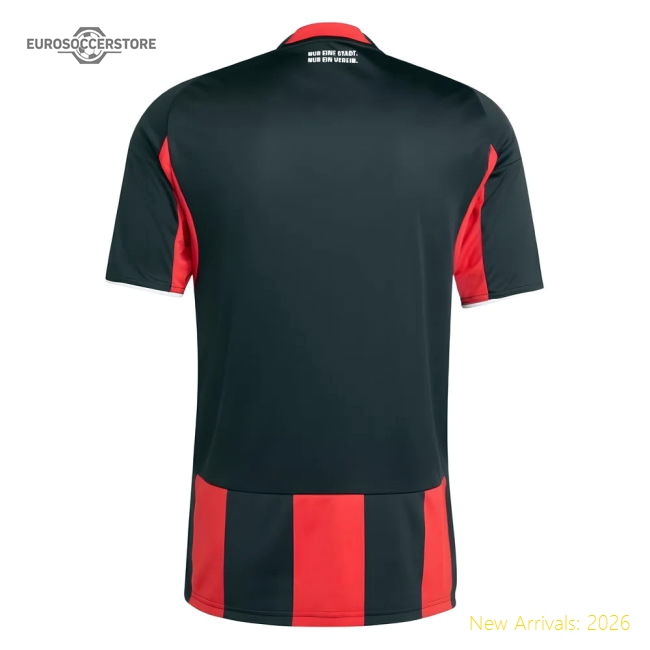 2025-2026 Eintracht Frankfurt Home Shirt-Football Shirts Shop