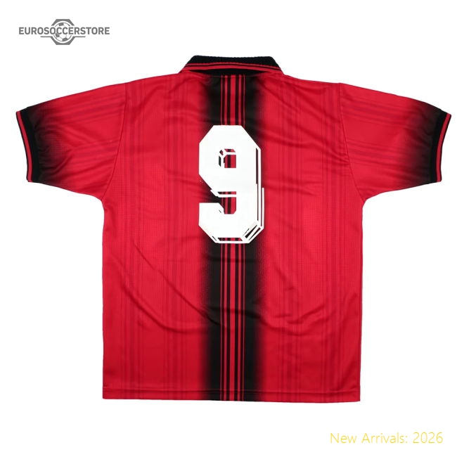 AC Milan 1997-98 Fourth Shirt (M) #9 (Very Good)-Football Shirts Shop