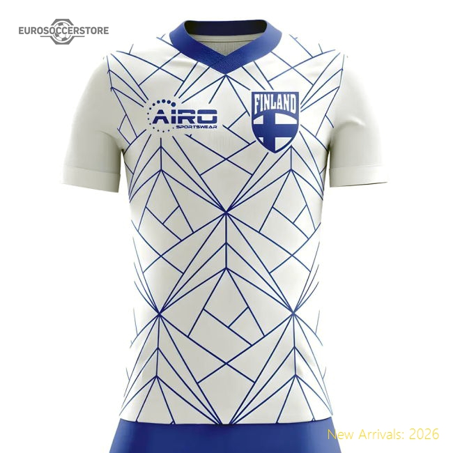 2025-2026 Finland Airo Concept Home Shirt (Pukki 10)-Football Shirts Shop