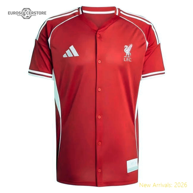 2025-2026 Liverpool US Shirt (Red)-Football Shirts Shop