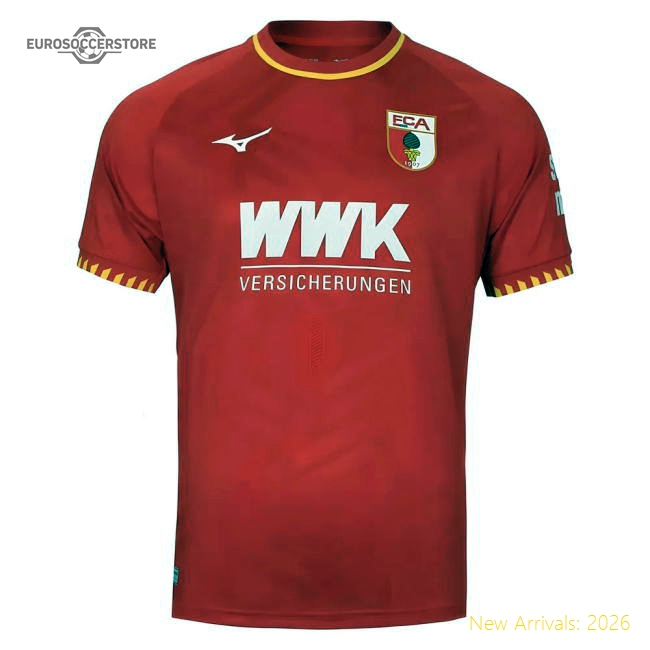 2025-2026 FC Augsburg Away Shirt-Football Shirts Shop