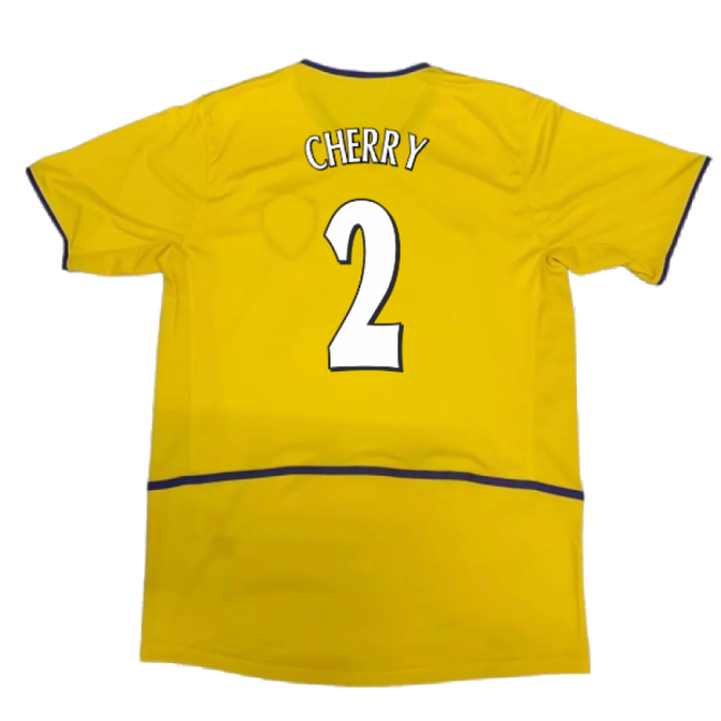 Leeds 2002-2003 Away Shirt (Excellent) (Cherry 2)-Football Shirts Shop