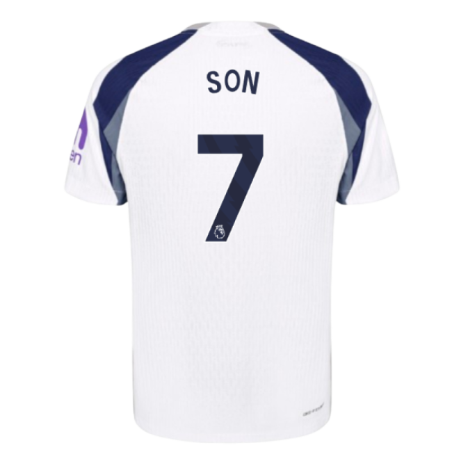 2025-2026 Tottenham Hotspur Authentic Home Shirt (Son 7)-Football Shirts Shop