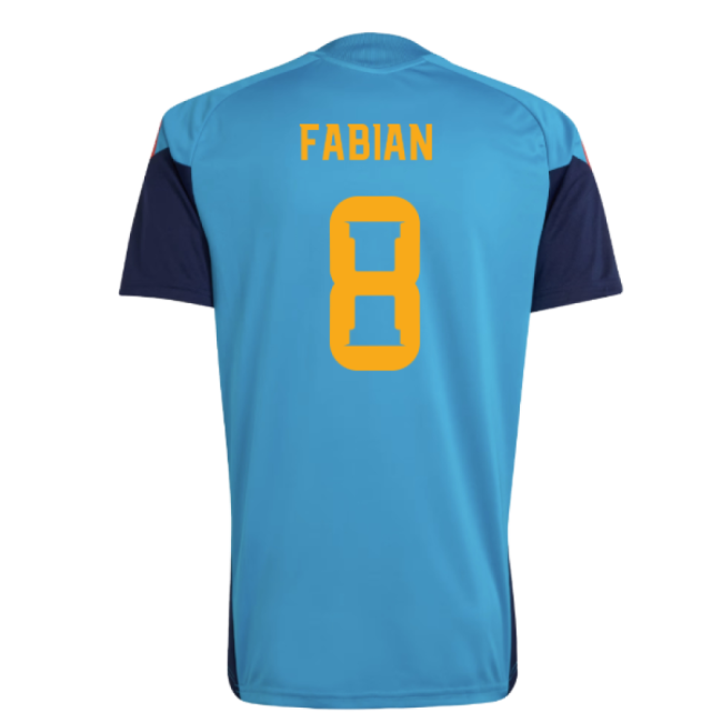 2026-2027 Spain Training Jersey (Bold Aqua) (Fabian 8)-Football Shirts Shop