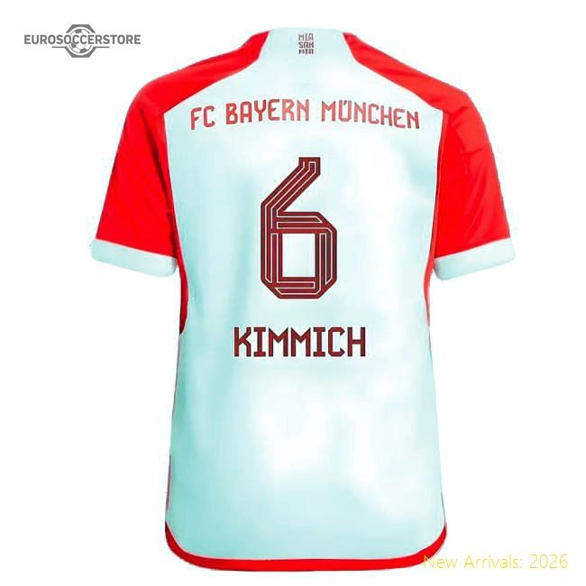 2023-2024 Bayern Munich Home Shirt (Kids) (Kimmich 6)-Football Shirts Shop