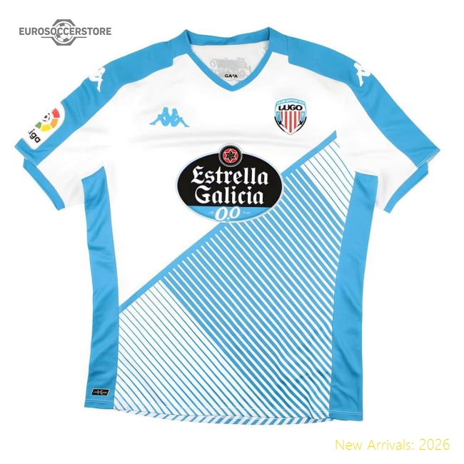 Deportivo Lugo 2020-21 Away Shirt (L) (Mint)-Football Shirts Shop