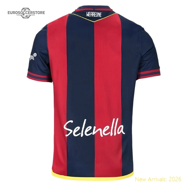 2024-2025 Bologna Home Shirt (Kids)-Football Shirts Shop