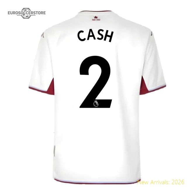 2021-2022 Aston Villa Away Shirt (CASH 2)-Football Shirts Shop