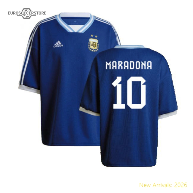 2022-2023 Argentina Icon 34 Jersey (MARADONA 10)-Football Shirts Shop