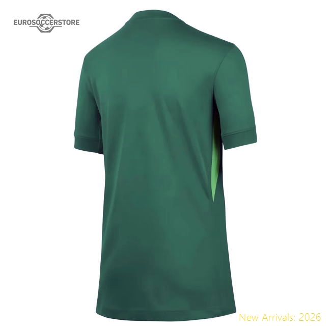 2025-2026 England WEC Goalkeeper Shirt (Green) - Kids-Football Shirts Shop
