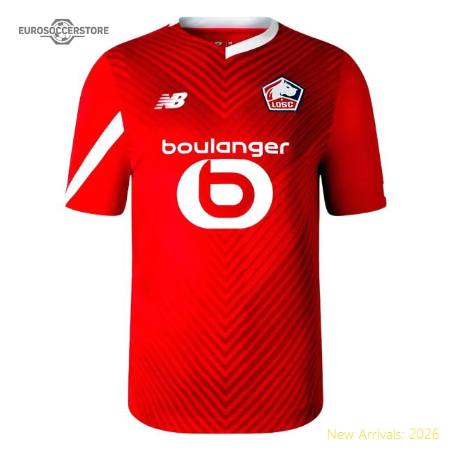 2023-2024 Lille Home Shirt-Football Shirts Shop