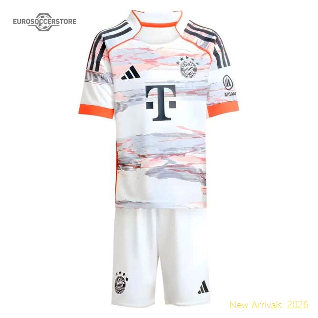 2025-2026 Bayern Munich Away Mini Kit-Football Shirts Shop