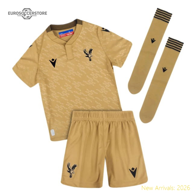 2025-2026 Crystal Palace Third Little Kids Infant Kit (Zaha 11)-Football Shirts Shop