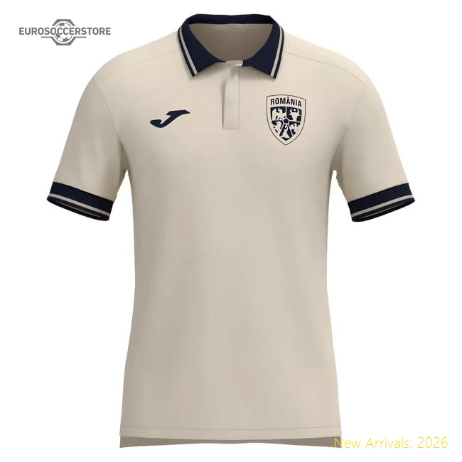 2025-2026 Romania Presentation Polo Shirt (Grey)-Football Shirts Shop