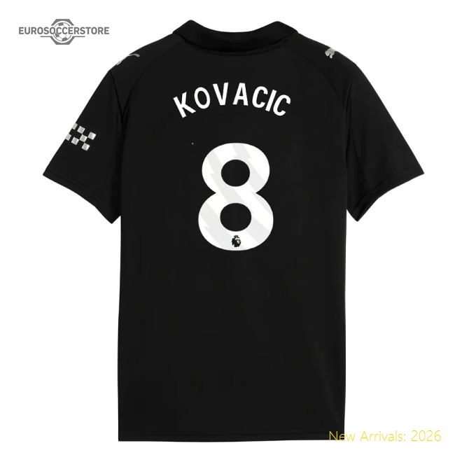 2025-2026 Man City Away Mini Kit (Kovacic 8)-Football Shirts Shop