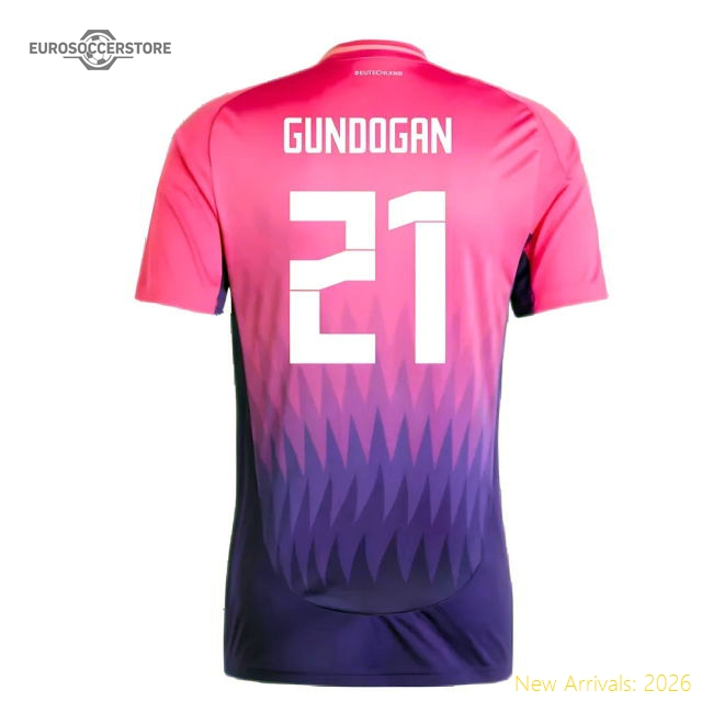 2024-2025 Germany Away Shirt (Gundogan 21)-Football Shirts Shop