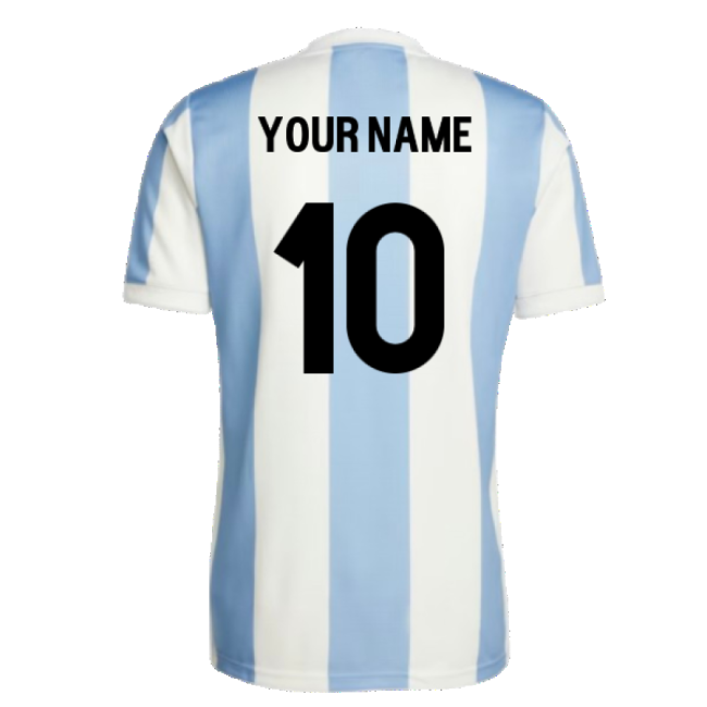 Argentina 50th Anniversary Limited Edition Shirt (Your Name)-Football Shirts Shop
