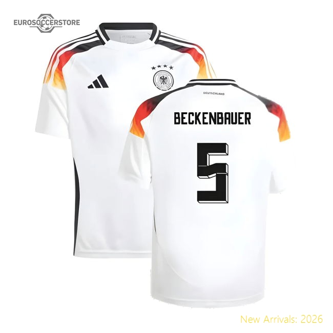 2024-2025 Germany Home Shirt (Kids) (Beckenbauer 5)-Football Shirts Shop
