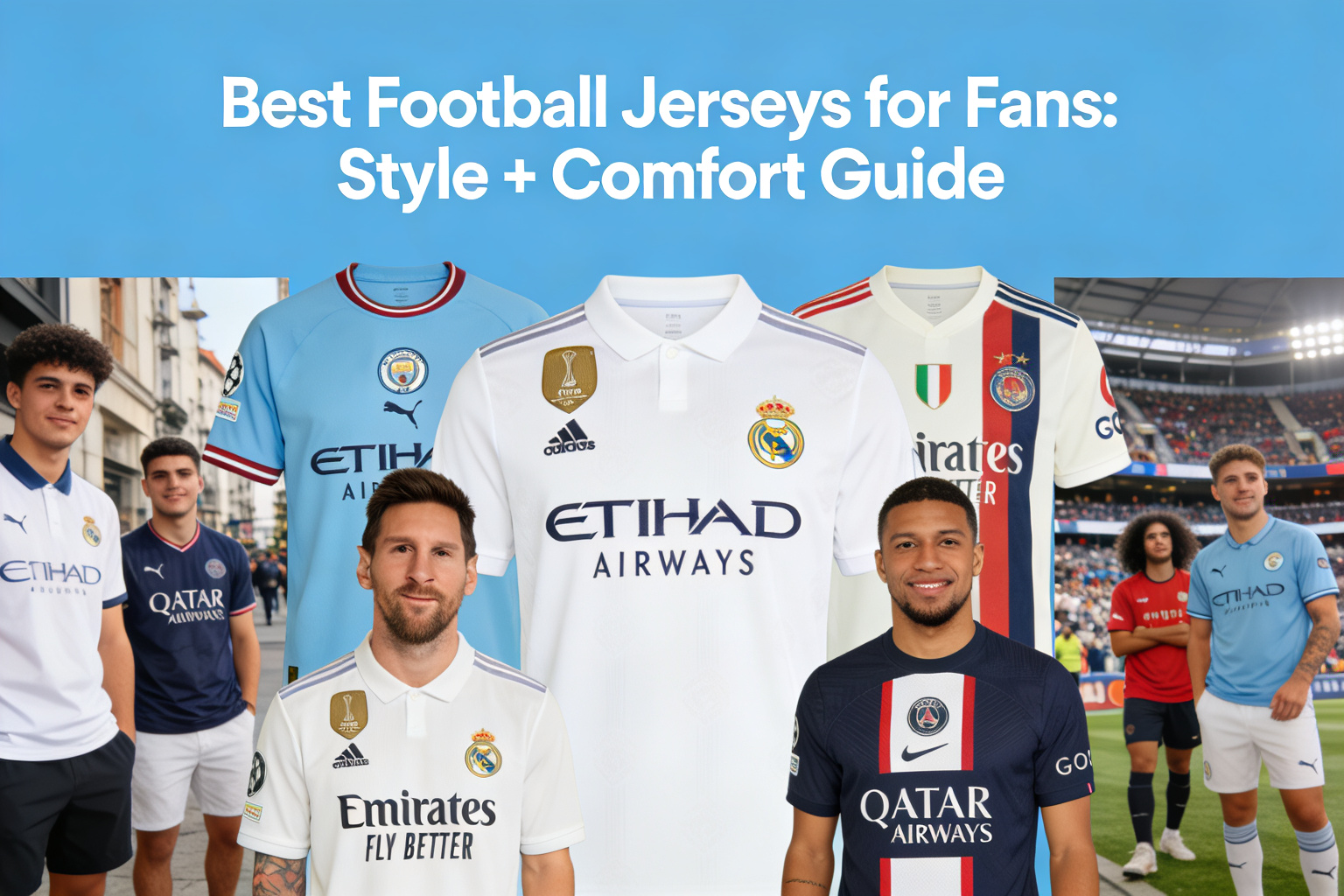 Best Football Jerseys for Fans: Style + Comfort Guide-Football Shirts Shop