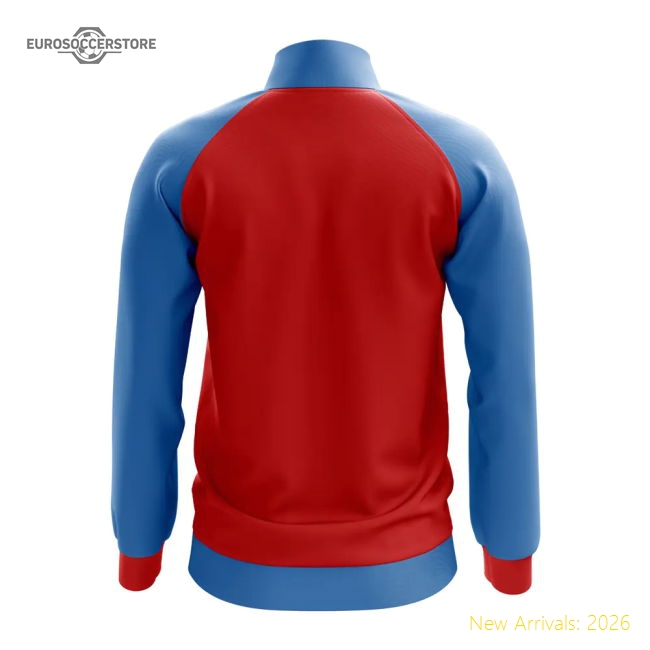Karelia Concept Football Track Jacket (Red)-Football Shirts Shop
