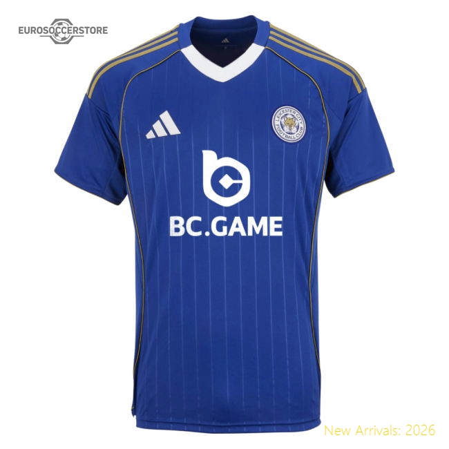 2025-2026 Leicester City Home Shirt-Football Shirts Shop