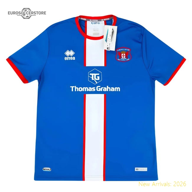 2021-2022 Carlisle United Home Shirt-Football Shirts Shop