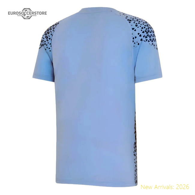 2023-2024 Man City Training Jersey (Light Blue) (HAALAND 9)-Football Shirts Shop