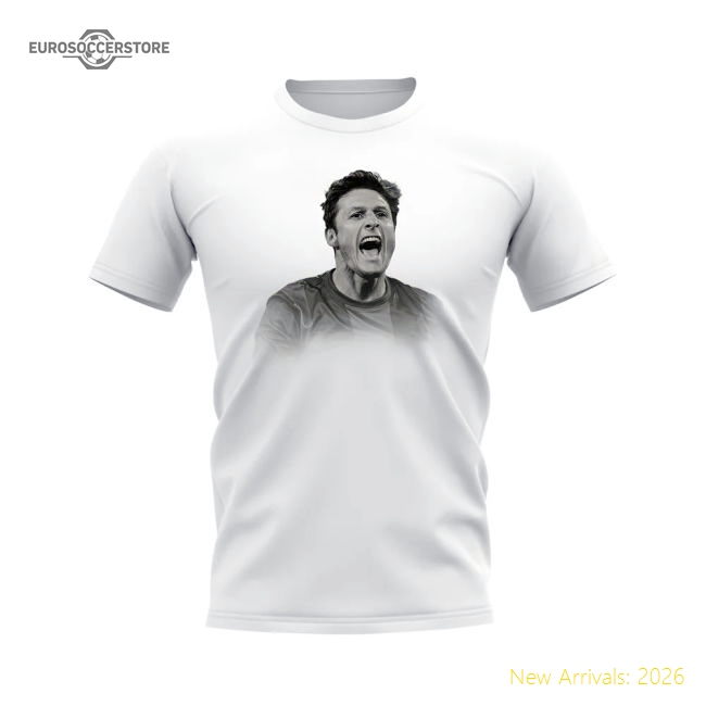 Javier Zanetti Inter Milan Legend T-Shirt (White)-Football Shirts Shop