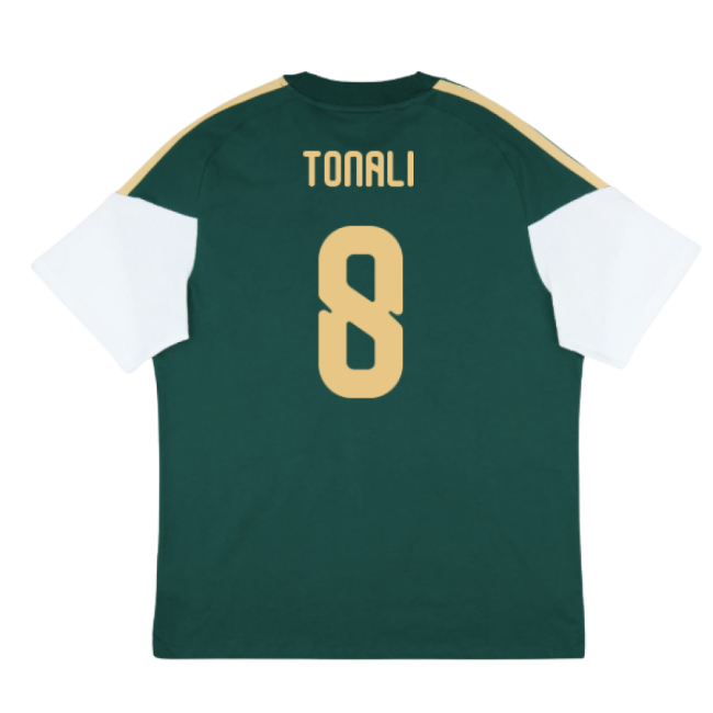 2026-2027 Italy Training Tee (Green) (Tonali 8)-Football Shirts Shop