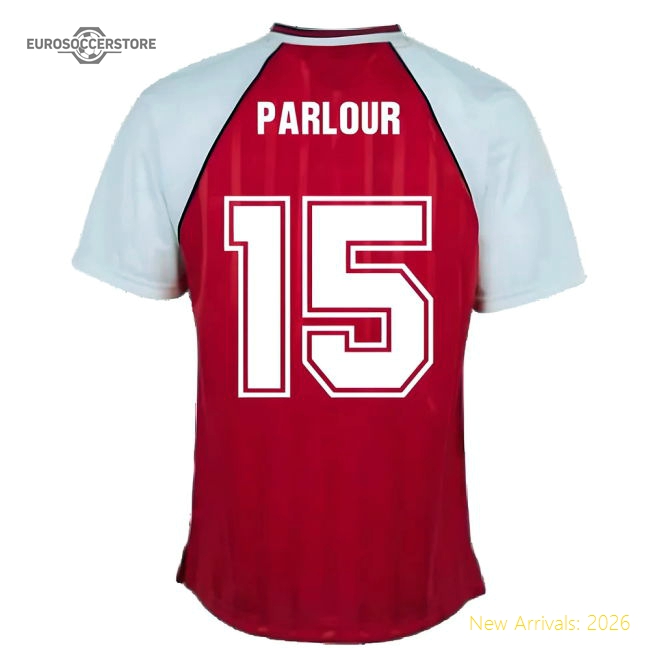 Arsenal 1988 Home Retro Football Shirt (PARLOUR 15)-Football Shirts Shop