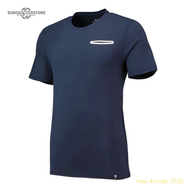 2018-2019 PSG Nike Pocket Travel Tee (Navy)-Football Shirts Shop