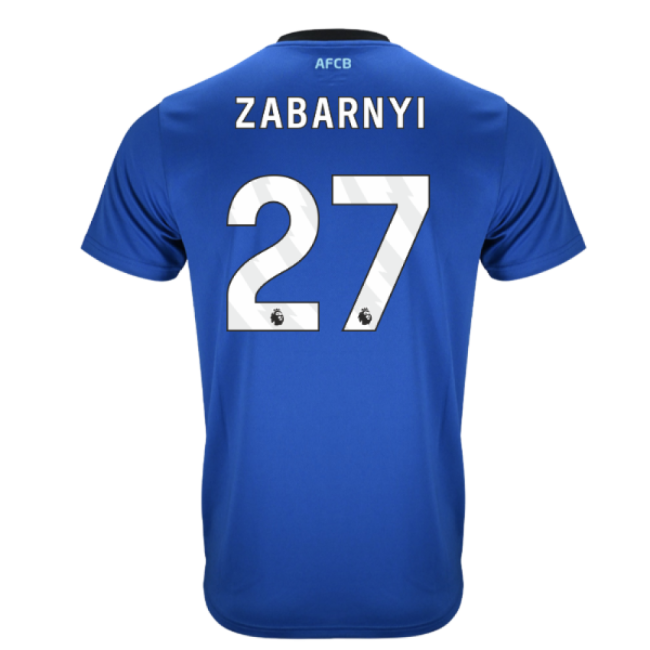 2025-2026 Bournemouth Away Shirt (Zabarnyi 27)-Football Shirts Shop