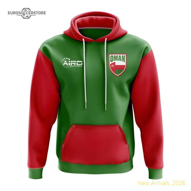 Oman Concept Country Football Hoody (Green)-Football Shirts Shop