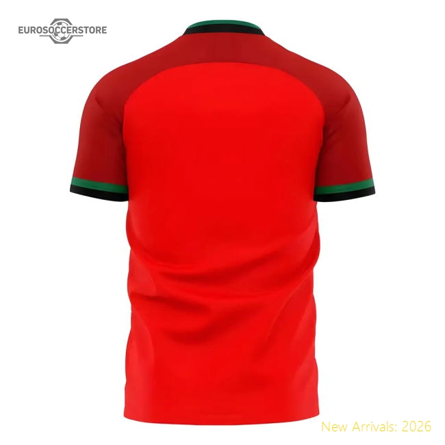 Egypt 2025-2026 Home Concept Football Kit (Libero)-Football Shirts Shop