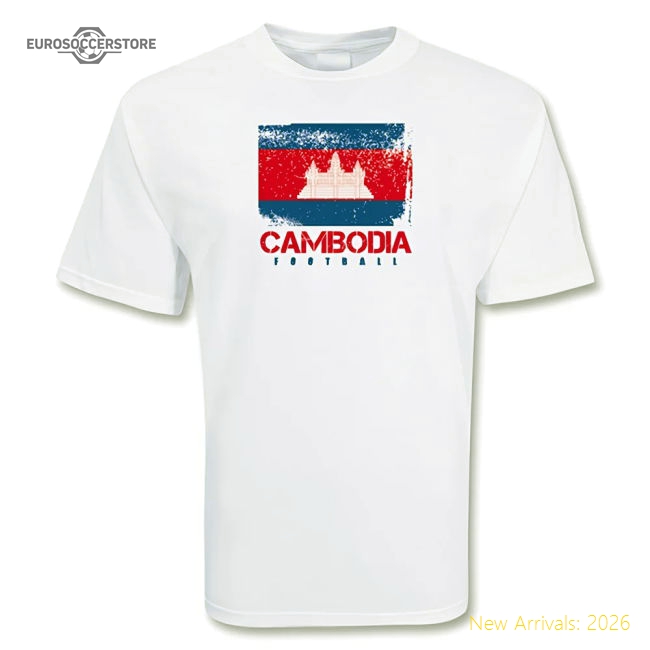 Cambodia Football T-shirt-Football Shirts Shop