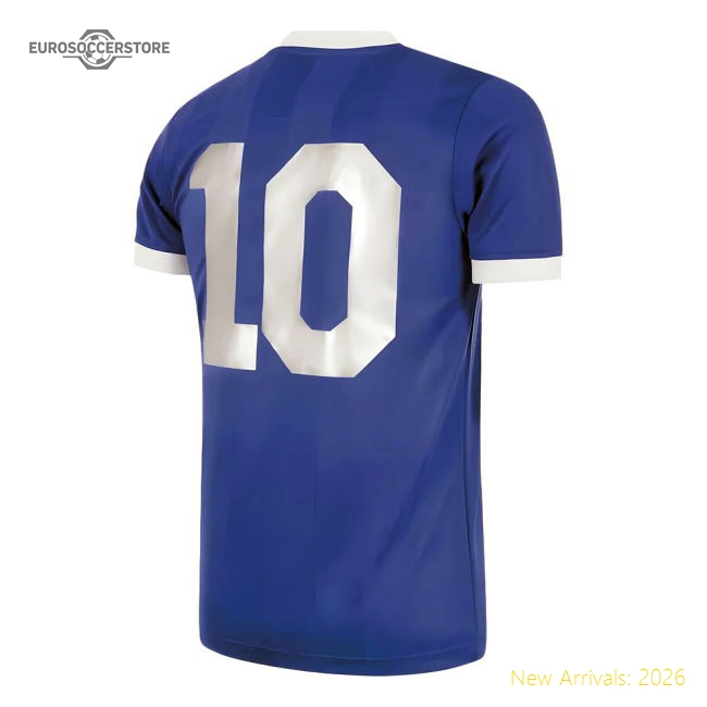 Maradona X COPA Argentina 1986 Away Retro Football Shirt-Football Shirts Shop