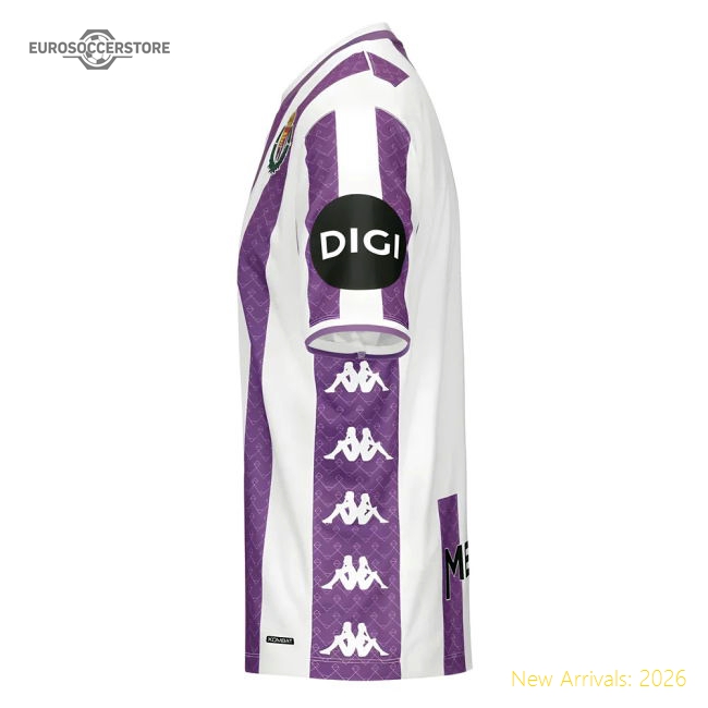 2025-2026 Real Valladolid Home Shirt-Football Shirts Shop