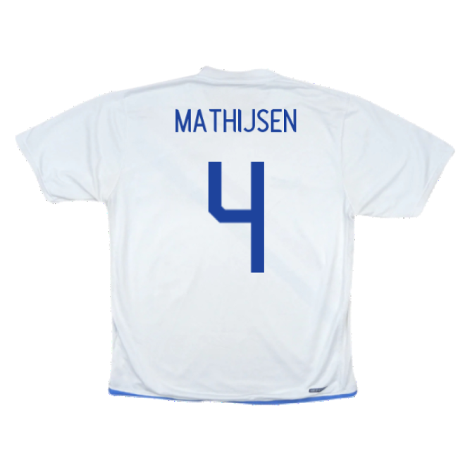 Holland 2006-08 Away Shirt ((Very Good) S) (Mathijsen 4)-Football Shirts Shop