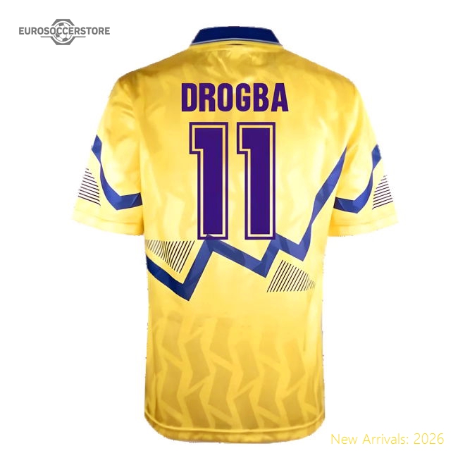 Chelsea 1990 Third Football Shirt (DROGBA 11)-Football Shirts Shop