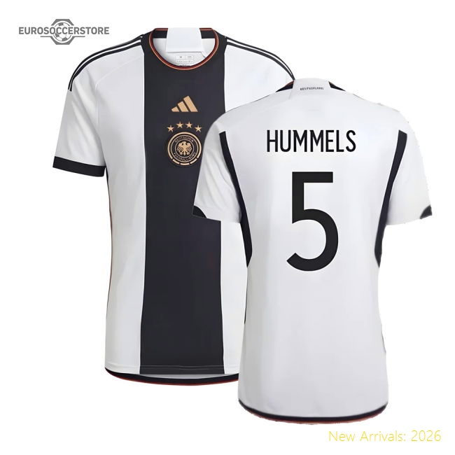 2022-2023 Germany Home Shirt (HUMMELS 5)-Football Shirts Shop