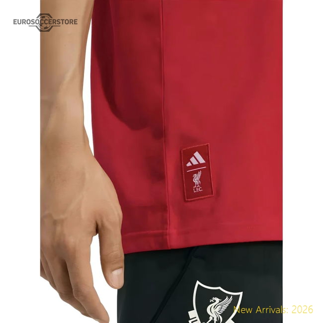 2025-2026 Liverpool Seasonal Graphic Tee (Red)-Football Shirts Shop