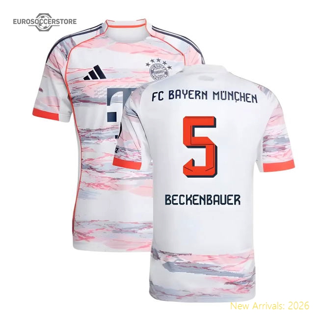 2025-2026 Bayern Munich Away Shirt (Beckenbauer 5)-Football Shirts Shop