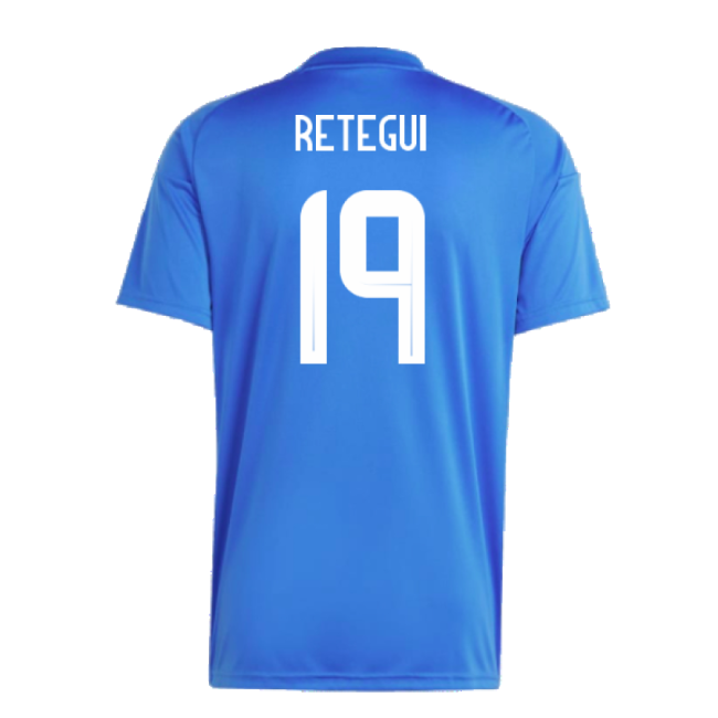 2024-2025 Italy Home Fan Jersey (RETEGUI 19)-Football Shirts Shop