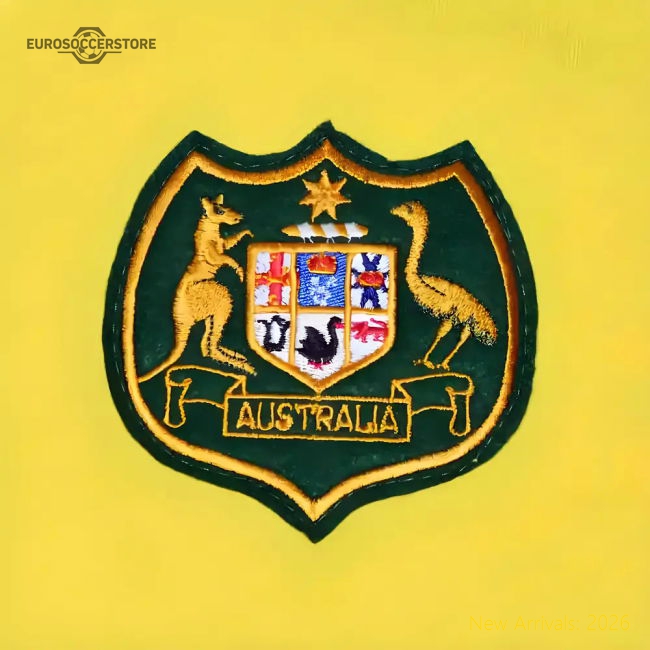 Australia 1974 World Cup Qualifying Retro Football Shirt-Football Shirts Shop