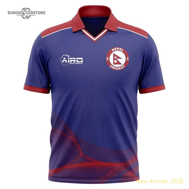 2025-2026 Nepal Cricket Concept Shirt-Football Shirts Shop