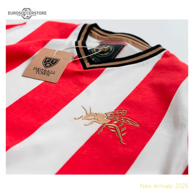 Brentford The Bee Home Retro Football Shirt-Football Shirts Shop