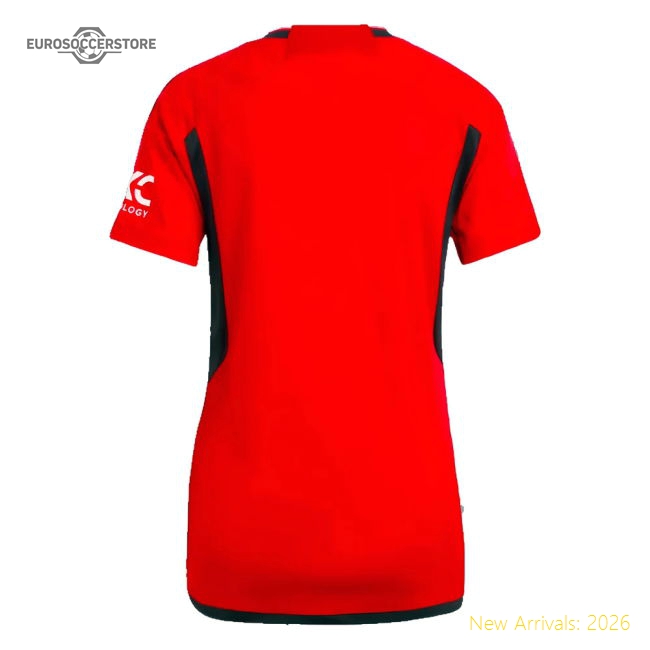 2023-2024 Man Utd Home Shirt (Ladies)-Football Shirts Shop