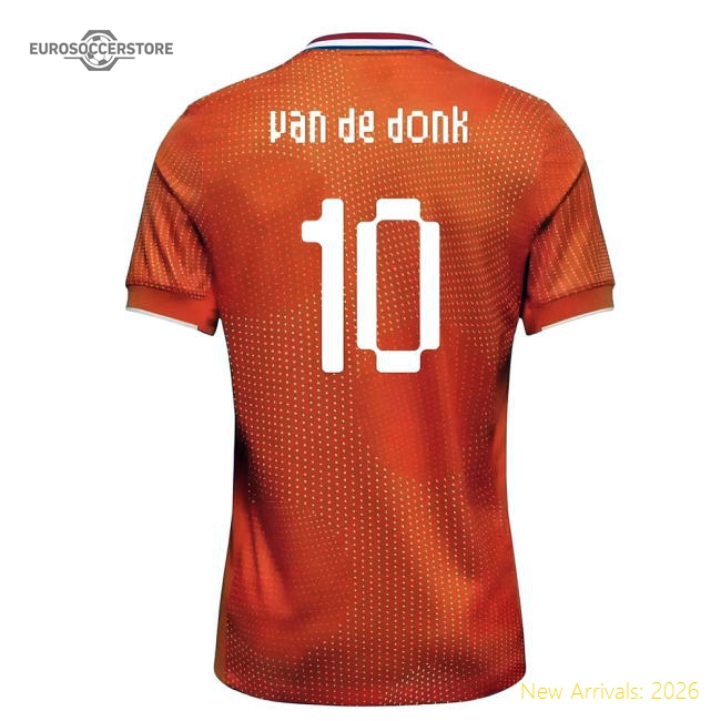 2025-2026 Netherlands Womens Team Shirt (Kids) (Van De Donk 10)-Football Shirts Shop